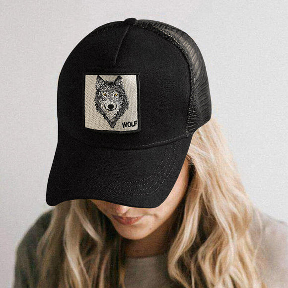 Women,Cotton,Embroidery,Animal,Pattern,Casual,Baseball,Breathable