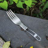 Keith,Ti5303,Titanium,Folding,Ultralight,Spork,Cutlery,Outdoor,Camping,Picnic,Tableware