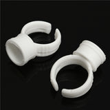 50pcs,White,Pigment,Holder,Rings,Holders