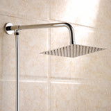 25*25cm,Square,Spray,Shower,Pressure,Stainless,Steel,Shower