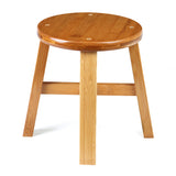Circular,Solid,Wooden,Stool,Small,Bench,Table,Chair,Bench,Stool,Children'S,Adult,Stool,Living