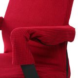 Swivel,Computer,Chair,Cover,Stretch,Armrest,Covers,Armchair,Slipcover