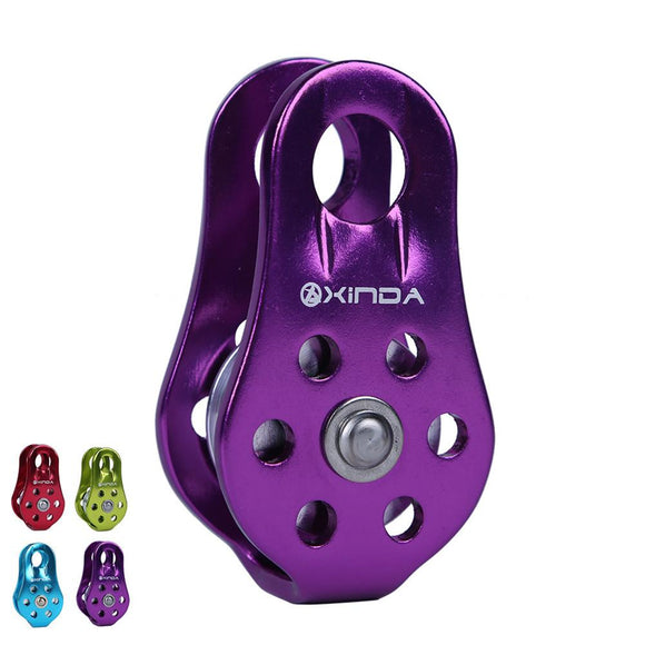 XINDA,Climbing,Mountaineering,Altitude,Fixed,Single,Pulley,Aluminium,Alloy