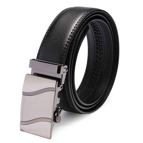 Automatic,Buckle,Business,Leisure,Black,Leather