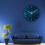 Loskii,CC020,Creative,Starry,Pattern,Clock,Clock,Quartz,Clock,Office,Decorations