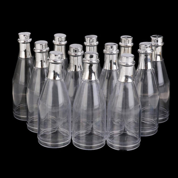 Clear,Fillable,pagne,Bottles,Candy,Boxes,Wedding,Party,Shower,Favors
