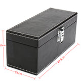 Storage,Holder,Black,Leather,Certified,20Pcs,Capsules