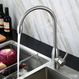 Stainless,Steel,Kitchen,Faucet,Rotate,Single,Handle,Single,Mixer