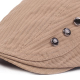 Washed,Cotton,Beret,Outdoor,Sport,Adjustable,Visor,Forward