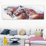 Colorful,Horse,Decoration,Canvas,Paintings,Combinations,Painting
