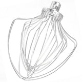 Beater,Mixer,Whisk,Beater,Stainless,Steel,KitchenAid,5K7EW