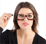 Rotatable,Reading,Glasses,Enlarged,Folding,Makeup,Eyeglasses,Women