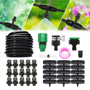 Irrigation,Garden,Misting,Cooling,System,32.8ft,Blank,Distribution,Tubing,Garden,Greenhouse,Flower,Patio