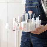 Plastic,Makeup,Organizer,Desktop,Cosmetic,Holder,Display,Storage