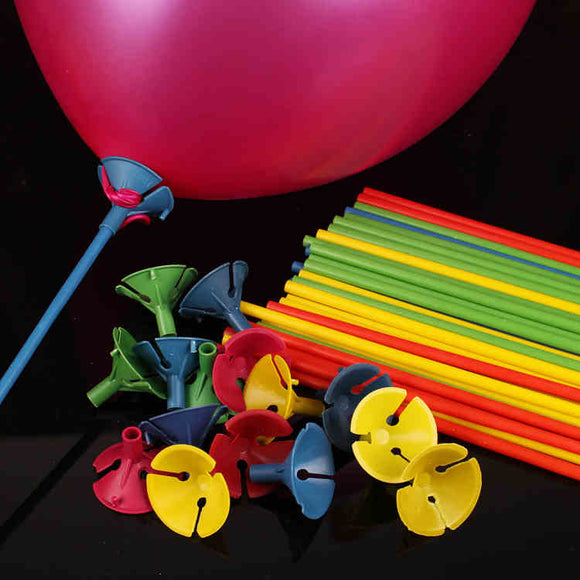Balloon,Sticks,Multicolor