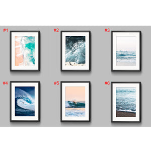 Ocean,Waves,Nordic,Poster,Canvas,paintings,Seascape,Picture,Decor