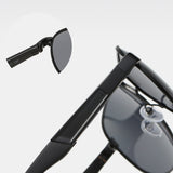 Men's,Metal,Large,Frame,Sunglasses,Mirror,Driver,Polarized,Sunglasses