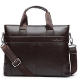 Leather,Durable,Briefcase,Waterproof,Business,Shoulder,Messenger,Satchel,Laptop,Handbag