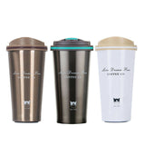 500ML,Stainless,Steel,Leakproof,Insulated,Thermal,Portable,Travel,Coffee