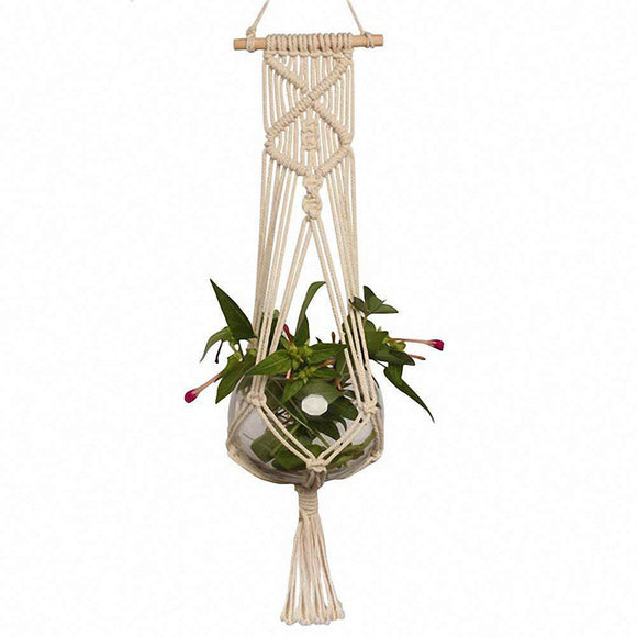 Holder,Macrame,Plant,Hanger,Hanging,Basket,Braid,Craft,Decoration