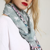 Unique,Breathable,Leopard,Print,Scarf,Summer,Cotton,Special,Shawl,Women