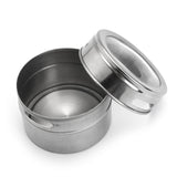 12Pcs,Stainless,Steel,Spice,Organizer,Storage,Container,Clear,Kitchen