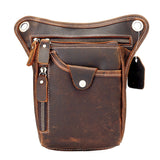 Vintage,Leather,Motorcycle,Rider,Waist,Fanny,Crossbody,Pouch