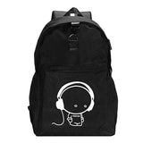 Night,Luminous,Travel,School,Laptop,Backpack,Charging,Earphone