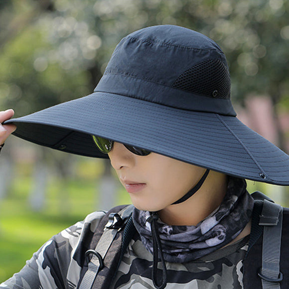 Summer,Protection,Centimeters,Visor,Adjustable,Bucket,Fishing,Mountaineering