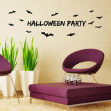 Miico,AW9352,Halloween,Sticker,Removable,Sticksrs,Halloween,Party,Decoration,Decorations