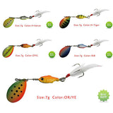 Original,Garcia,Spoon,Fishing,Spinner,Treble,Feather