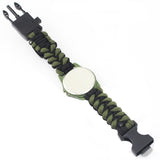 IPRee,Survival,Compasss,Bracelet,Watch,Emergency,Nylon,Paracord,Wristband