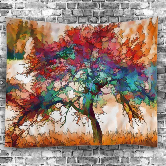 Creative,Tapestry,Watercolor,Print,Hanging,Decorations