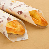 100pcs,Kinds,Printed,Greaseproof,Baking,Weigh,Paper,Sandwich,Hamburger,Wrapping