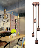 Modern,Retro,Industrial,Pendant,Hanging,Ceiling,Light,Table,Cluster,Holder