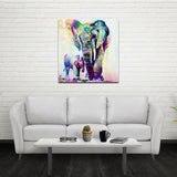 Miico,Painted,Paintings,Animal,Elephant,Paintings,Decoration