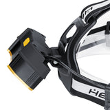 Elfeland,4000LM,2*Red,Headlamp,2*18650,Battery,Modes,Outdoor,Interface