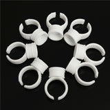50pcs,White,Pigment,Holder,Rings,Holders