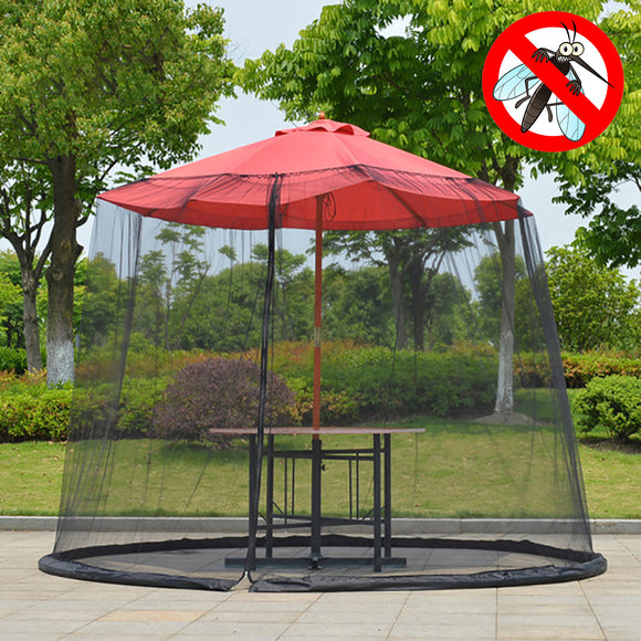 Garden,Outdoor,Patio,Umbrella,Table,Screen,Cover,Mosquito,Insect