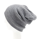 Winter,Casual,Knitted,Skullies,Beanies,Elastic,Women