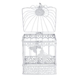 Wishing,Wedding,White,Birdcage,Cards,Decor,Supplies