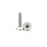 Suleve,M5SH8,50pcs,Stainless,Steel,Countersunk,Socket,Screw,Bolts,Optional