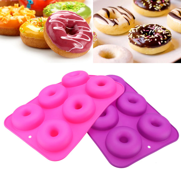 Donut,Bagel,Silicone,Cookie,Cheesecake,Baking,Mould
