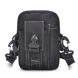 6inch,Multifunction,Tactical,Waist,Shoulder,Zipper,Theft,Crossbody,Camping,Hunting,Travel