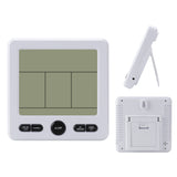 Loskii,Indoor,Outdoor,Wireless,Thermometer,Hygrometer,Weather,Station,Color,Alarm