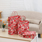 Christmas,Kraft,Paper,Santa,Candy,Christmas,Party