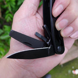 Stainless,Steel,Multifunction,Fishing,Pliers,Folding,Knife,Opener,Screwdriver,Tools