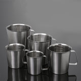 KCASA,Stainless,Steel,Measuring,Frothing,Pitcher,Marking,Froth