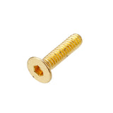 Suleve,M3AH13,50Pcs,Titanium,Plated,Socket,Countersunk,Screws,Alloy,Steel,Grade,Screw