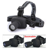 Modes,Zoomable,Bicycle,Headlight,Headlamp,Flashlight